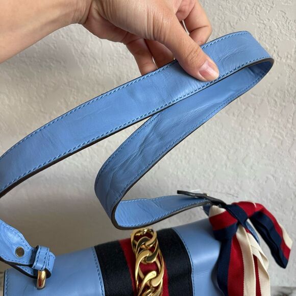 Gucci Sylvie Leather Shoulder Bag - Picture 12 of 16